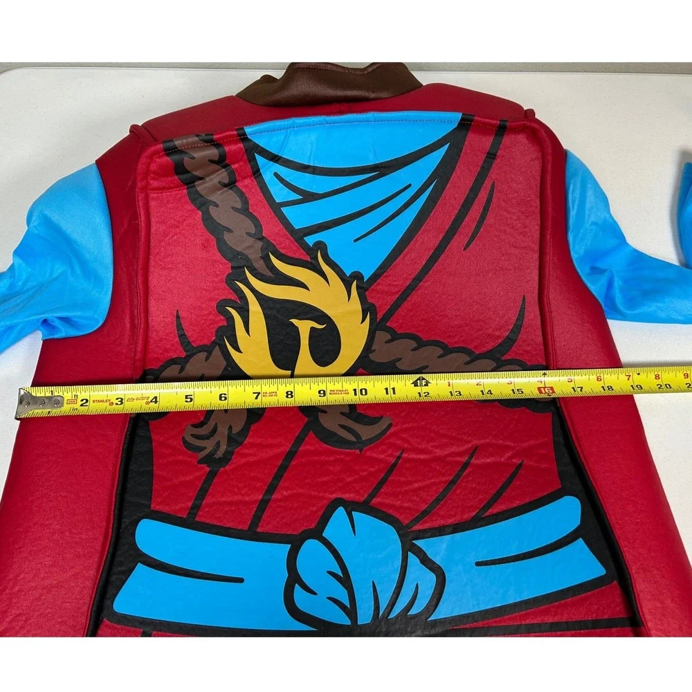 LEGO Ninjago Halloween Costume Kids Boys M 7-8 Kai Fire Ninja Minifigure